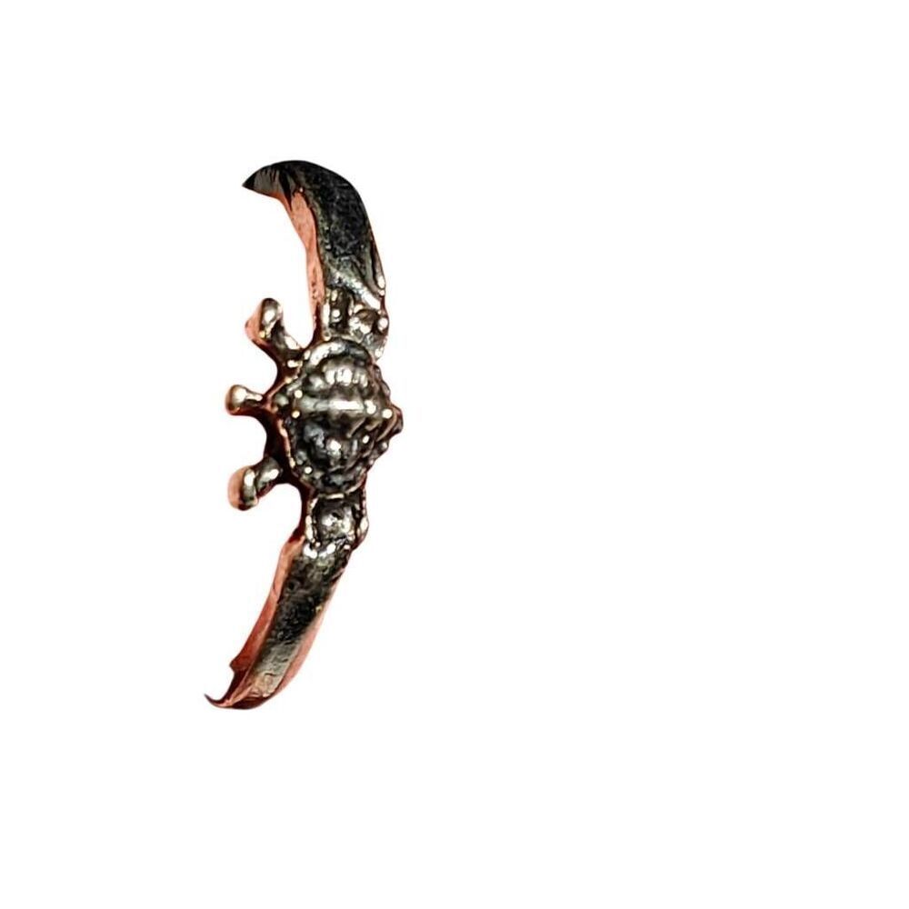 Silver Mini Turtle Ring - Picture 2 of 4